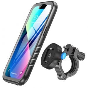 SPORTLINK Support Téléphone Vélo pour iPhone 13 - Métal Support Telephone Moto [360°Rotation/Anti-Vibrations] Scooter Trotinette Guidon Bicyclette Sportive (SPORTLINK TECH, neuf)