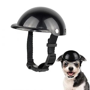 Petit Chien Casque De Protection, Casque pour Animaux Compagnie Animal Domestique, Casque Abs Chien Casque De S&eacute;curit&eacute;, Et Sangle R&eacute;glable, pour Petits Chiens De Taille Moyenne (Cxjtpss, neuf)