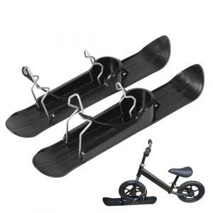 Ski Poussette Universelle, Planche De Luge &Agrave; Neige D'hiver Pour Scooter Portable, Skis Pour Poussette, Ensemble De Ski De Neige, Tra&icirc;neau &Agrave; Neige &Agrave; Cycle D'&eacute;quilibre Pour Scooters Pour Champs De Neige (Dopsyesn, neuf)