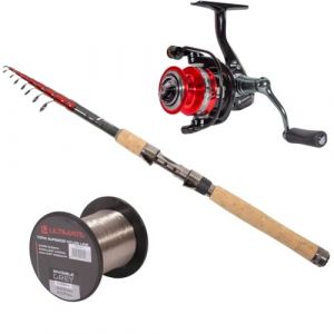Ultimate TLX Tele Spin Combo (2.40m 10-30g) | Ensemble carnassier (P&ecirc;chepromo, neuf)