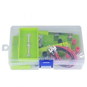 Kit &eacute;lectronique, S&eacute;rie DIY Circuit Parall&egrave;le Electricit&eacute; Apprentissage Physique Jouets &eacute;ducatifs Kits Scientifiques pour Enfants Kit de Circuit pour(&Eacute;quipement parall&egrave;le en s&eacute;rie de Circuits) (Funwehua, neuf)