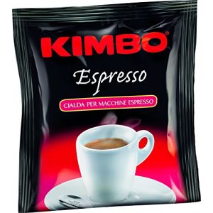 100 Dosettes Cafè 44mm - Miscela Espresso - Kimbo (ItalianTaste, neuf)