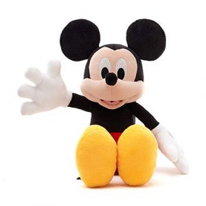 Disney Store Petite Peluche Mickey Mouse, 33 cm, Personnage Iconique de Disney en Peluche avec caractéristiques emblématiques brodées, Convient à Tous Les âges (Ferro Stars, neuf)