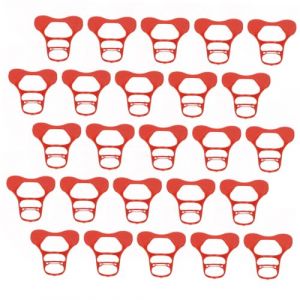 BESPORTBLE 50 Pièces lunettes de canard lunettes anti-picage pour canards équipement pour canards œil mirettes de canard Masque pour les yeux pour la ferme Masque pour les yeux de Moscovie (Vinumar, neuf)