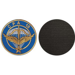 FROM HAWAII WITH LOVE - D644 - Diametre 8 cm - Ecusson Patch Brodé Avec Scratch Cousu Au Dos + Carré Scratch A Coudre, Face Opposé 10 cm x 10 cm Offert/Commando Cpa 10 Force Spéciale Militaire (MAXIMUM PATCHES, neuf)
