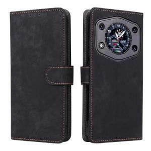 XINNI Housse pour Cubot A30 Etui, RFID Protect PU/TPU Cuir Coque Magn&eacute;tique Portefeuille, Noir (Fengqi UK, neuf)