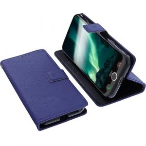 foto-kontor &Eacute;tui Compatible avec Doro Aurora A30 / A31 Protection Book Style Case Housse Portefeuille pour t&eacute;l&eacute;phone Smartphone Coque &agrave; Rabat Support Pochette Bleu (Foto-Kontor, neuf)