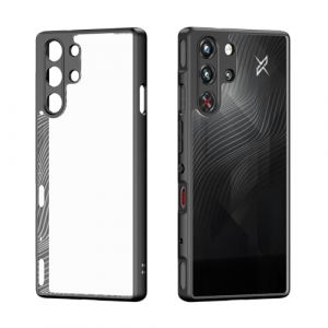 QJONSIU Coque compatible avec ZTE nubia Red Magic 10 Pro+, [Antichoc] Dos en polycarbonate rigide et cadre en TPU souple, coque de protection anti-rayures - Noir (QJONSIU, neuf)