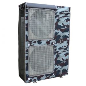 LXRHLIKG Housse Pompe a Chaleur Piscine, Cache Climatiseur Exterieur en Tissu Oxford 600D, Couverture de Climatiseur Complète(Blue,110x45x150cm/43x18x59in) (LXRHLIKG, neuf)