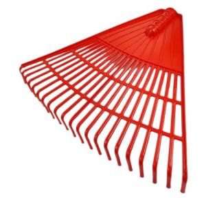 Yardwe R&acirc;teau &agrave; Feuilles De Jardin 21 Dents Rouge pour Pelouse Et Feuilles Mortes Outil De Jardinage Robuste Ramasse-Feuilles Ext&eacute;rieur Efficacement (Antique Guyue, neuf)