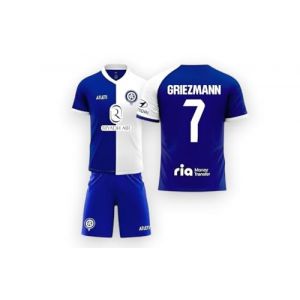 Atlético de Madrid 23-24 Kit 1ª Griezmann pour enfant, 2ème, 6 ans (Personalizador, neuf)