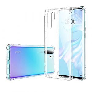 Hually Coque Compatible Huawei P30 Pro, Coque P30 Pro [Ultra Mince] [Anti-Drop] Clair Bumper Souple TPU Téléphone Coque Résistante aux Chocs pour Huawei P30 Pro 6.47'' 2019 (TechainDirect, neuf)