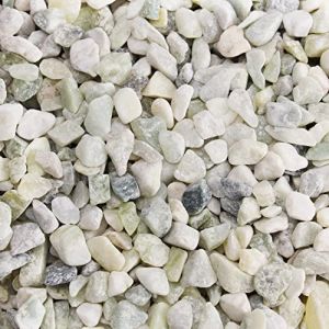 Belle Vous (Sac 3,6 kg) Gravier Decoratif Naturel - Assortiment de Mini Cailloux Decoratif pour Vase de 5 &agrave; 12 mm - Pierres D&eacute;coratives de Rivi&egrave;re pour Plante, Jardin, Aquarium, Int&eacute;rieur & Ext&eacute;rieur (Tinyyo Europe, neuf)