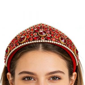 Bandeaux &Agrave; Strass Pour Femmes | Fournitures De F&ecirc;te R&eacute;tro &Eacute;tincelantes,Accessoire Capillaire &Eacute;l&eacute;gant pour Femmes - Pour Soir&eacute;e Maquillage Halloween Cosplay Festival No&euml;l Vacances Hiver Ext&eacute;rieur (limaoma, neuf)
