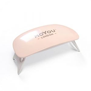 MOYOU LONDON LED & UV Light for Gel Nails – Lightweight & Compact 6W Curing Lamp with 5V/1A USB Power Cable – Gel Nail Polish Lamp & Other Nail Supplies - Beige (MoYou Marketing_1, neuf)