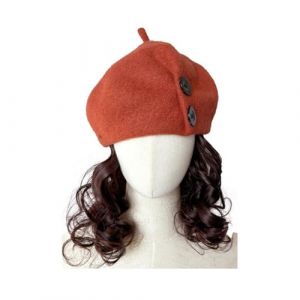 Bonnet de Perruque Bonnet de perruque for femme, bonnet de perruque marron et noir, bonnet de perruque ondul&eacute;, perruque en fibre synth&eacute;tique r&eacute;sistante &agrave; la chaleur d'aspect naturel, adapt&eacute;e &agrave; une uti (lishengyu, neuf)