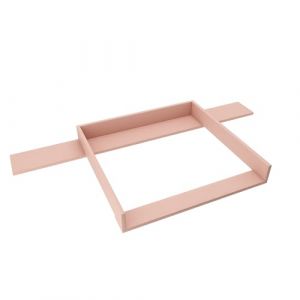 regalik Plan à Langer avec Plateau pour Hemnes d'IKEA, Extension pour Table à Langer pour Commode 50x160 cm, Amovible, Plan à Langer avec Façades Droites, Rose (MMJMebel, neuf)