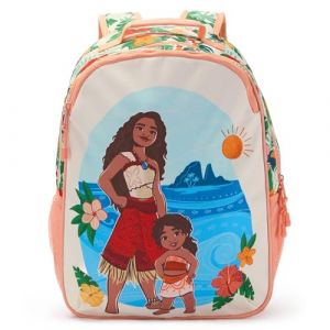 Disney Store Official Sac à dos Vaiana 2 pour enfants, avec Vaiana, Simea et Hei Hei, H 40 x l 30 x P 14 cm (Disney Store FR, neuf)