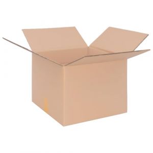 verpacking cartons 40 x 40 x 30 cm à hauteur variable marron KK-92 à simple cannelure – boite postale carton pour marchandises de taille moyenne (50 pièces) (verpacking, neuf)