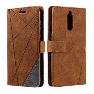 SONWO Coque pour Huawei Mate 10 Lite/Huawei Nova 2I, Etui en Cuir PU Portefeuille Housse Fermeture Magn&eacute;tique und Flip pour Huawei Mate 10 Lite/Huawei Nova 2I, avec Fermeture Magn&eacute;tique, Marron (SONWO EU STORE, neuf)