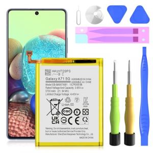 Galaxy A71 5G Batterie de rechange 5700 mAh pour Samsung Galaxy A71 DuoS SM-A715F/DS A71 5G SM-A716U (TQTHL EU, neuf)
