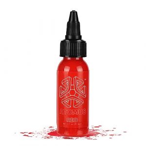 Couleur de tatouage de doublure et d'ombrage (30 ml) - Couleur de pratique professionnelle pour les artistes, disponible en plusieurs teintes vibrantes,Rouge (TTOOGO Tattoo, neuf)