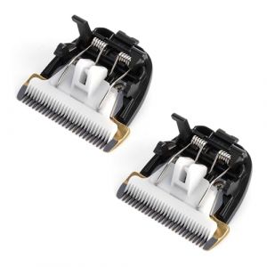 T&ecirc;te de rechange universelle pour tondeuse &agrave; cheveux en alliage de c&eacute;ramique - Lame de rechange pour tondeuse &agrave; cheveux - Lame de rechange pour tondeuse &agrave; cheveux - Lame de rechange - Longue dur&eacute;e de (gangzerui, neuf)