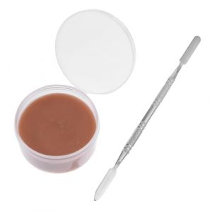 MOTHNUR Lot de 2 Cires pour Spéciaux et Cicatrices Cire de Maquillage 100% Securisée pour Halloween et Déguisements Spatules Incluses (Huajiay, neuf)
