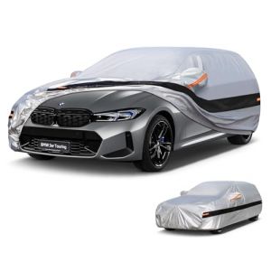 Holthly Bache Voiture Exterieur pour BMW Serie 3 Touring(2005-2025) Housse Voiture à 10 Couche,Bache Voiture 100% Imperméable,Bâche Protection Voiture Matière Souple et Respirante. (Hangzhou Hanrong Trading Co., Ltd., neuf)