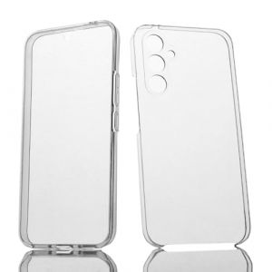 Max Power Digital Coque pour Samsung Galaxy A54 5G Silicone Transparent Housse Antichoc Double Face 360 Degr&eacute;s Etui Arri&egrave;re et Avant - Protection Compl&egrave;te de Votre T&eacute;l&eacute;phone Portable (Max Power Digital, neuf)