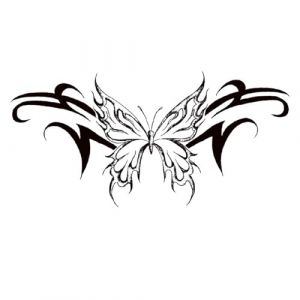 Nouveaux autocollants de tatouage temporaire for les femmes Autocollant de tatouage temporaire papillon, tatouage magique imperméable, dure jusqu'à 15 jours faux tatouage, tatouage semi-permanent (FJJBMSSCED-US, neuf)