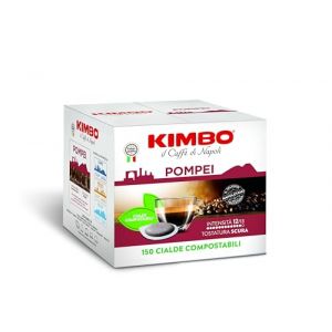 150 dosettes Kimbo m&eacute;lange Pompei (Eurochibi MegaStore, neuf)