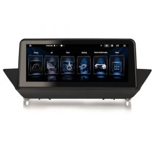 Erisin 10.25 Pouces Qualcomm 8-Core 4GB+64GB Android 14 Autoradio Bluetooth GPS Navi pour BMW X1 E84 CIC Syst&egrave;me Supporte IPS &Eacute;cran Tactile Dab+ sans Fil CarPlay Android Auto DSP WiFi iDrive Canbus (ErisinofficialDVD, neuf)