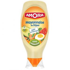 Amora Mayonnaise de Dijon Goût Authentique Sans Conservateur 710g (lot de 5) (J&S France, neuf)