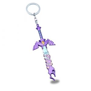 Ubephant Porte-Cl&eacute;s Zelda Keychain Tears of The Kingdom Link Master Sword, 1 pcs Cr&eacute;atif Anime Porte-Cl&eacute;s, pour Homme et Fans de Zelda (YOUBIXIANG, neuf)
