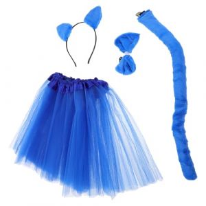 Zerodeko Serre-T&ecirc;te Et Queue De Chat Serre-T&ecirc;te Avec Oreilles De Chat Accessoires De Costume Accessoire De Costume De F&ecirc;te Bandeau Pour Animaux De Cosplay Pour (Joseph Xu, neuf)
