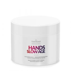 HANDS SLOW AGE Masque de paraffine anti-&acirc;ge &eacute;claircissant pour les mains 300g (Vanity-Beauty-Supply, neuf)