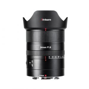 Objectif Plein Format 7artisans AutoFocus 24 mm f/1.8, Grande Ouverture F/1.8, Prise en Charge Automatique/Manuelle, Compatible avec Les Montures Nikon Z Z9, Z8, Z7, Z72, Z6, Z62, Z63, Zf, Z5, Z5 II (7-artisans Official Store, neuf)