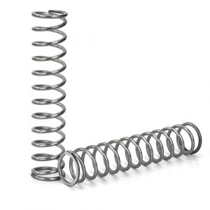 GUNGY Ressort de Compression 100mm Ressorts Compression en Acier Inoxydable Diamètre du Fil 2,2mm Diamètre intérieur 16mm Force du ressort 10,5KG 4 Pièces (Aprilbee, neuf)