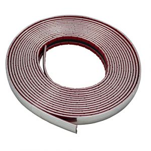 Lumonic baguette chromée autocollante 14mm x 5m I Baguette décorative chromée pour voiture, camion etc. I Baguette chromée 14mm, Baguette chromée voiture, Accessoires voiture (IT-Tronics GmbH, neuf)