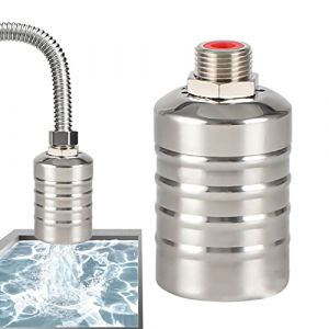 PW TOOLS Vanne à Flotteur Automatique 3/4" Vanne de contrôle du Niveau d'eau, vanne à Flotteur en Acier Inoxydable 304 Vanne à Flotteur de contrôle du Niveau d'eau entièrement Automatique avec Filtre (Kextai, neuf)