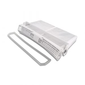 DL-pro Filtre à peluches pour Bosch Siemens 650474 00650474 Avantixx 7 EcoLogixx 7s Maxx 7 iQ500 iQ300 iQ700 Filtre à peluches Intérieur Extérieur pour sèche-linge (aGOra-ecommerce GmbH, neuf)