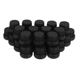 NULYLU 30pièces Bouchons De Bouteille Pour Huiles Essentielles Lot De Caps De Scellement Pour Flacons De Parfum Compatibles Avec Bouteilles De Pratiques Et Réutilisables Idéaux Pour (Kopouy, neuf)