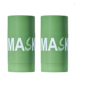 Grevea Green Tea Deep Cleanse, Green Tea Face Mask Stick for Face, Green Tea Mask Stick, Green Masque Stick, Masque Nettoyant, Masques au Th&eacute; Vert pour Nettoyage en Profondeur (2PCS) (Keeplus., neuf)