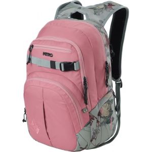 Nitro Chase Sac à dos d'école avec organiseur scolaire avec compartiment pour ordinateur portable 17 pouces, Woodrose, (35L) EU, Rucksack, Bois de rose, (35L) EU, Rucksack (Blackcomb shop, neuf)