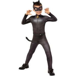Funidelia | D&eacute;guisement de Cat Noir - Miraculous Ladybug pour gar&ccedil;on Dessins Anim&eacute;s & Ladybug - D&eacute;guisement pour enfant et accessoires pour Halloween, carnaval et f&ecirc;tes. - Taille 10-12 ans (Funidelia FR-BE-LU, neuf)