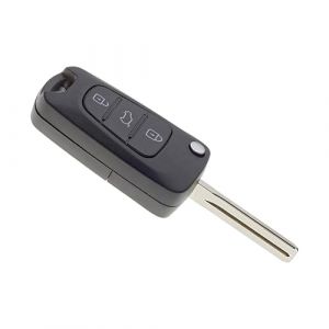 JONGO - Coque de Clé avec Lame Compatible avec Kia Cee’d, Optima, Pro Cee’d, Rio, Sorento & Sportage | Boitier Clef Plip Voiture Télécommande 3 Boutons (Jongoshop, neuf)