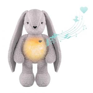 MyHummy Lapin Apaisant, Sons et Mélodies, Veilleuse 2 Couleurs, Gris (Szumisie, neuf)