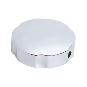 JINJUMEI Bouton de contr&ocirc;le pour baignoire de bain, poign&eacute;e pivotante pour baignoire, bouton rotatif d'&eacute;chappement en alliage de zinc (FALII, neuf)