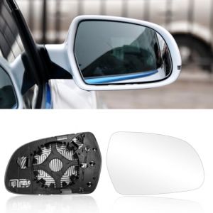Altsbaos 1PCS Verre R&eacute;troviseur Droit Compatible avec Audi A3 A4 A5 Vitre Retroviseur Chauffant A3 8P1/Cabriolet 8P7/Sportback 8PA,A4 8K2 B8/Avant 8K5 B8,A5 8T3/Cabriolet 8F7/Sportback 8TA-8K0857535E (Yabaosi Store, neuf)